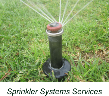 Sprinkler Systems Services